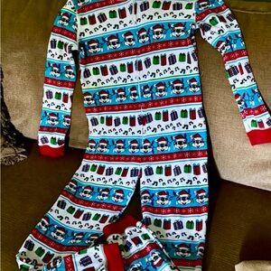 Buccee’s Festive Onesie - Red/Blue/Green (Union Suit)